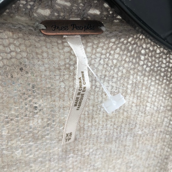 Free People Mohair blend Sweater dress BOHO sleeve - Picture 8 of 8